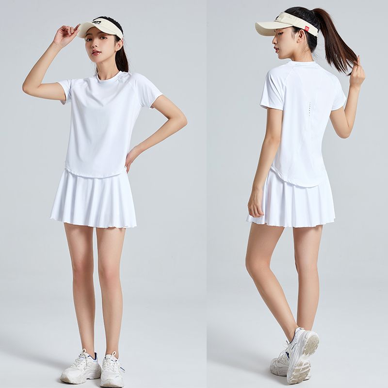 Crossfit G - 2pcs Tennis Skirt Set Women Summer