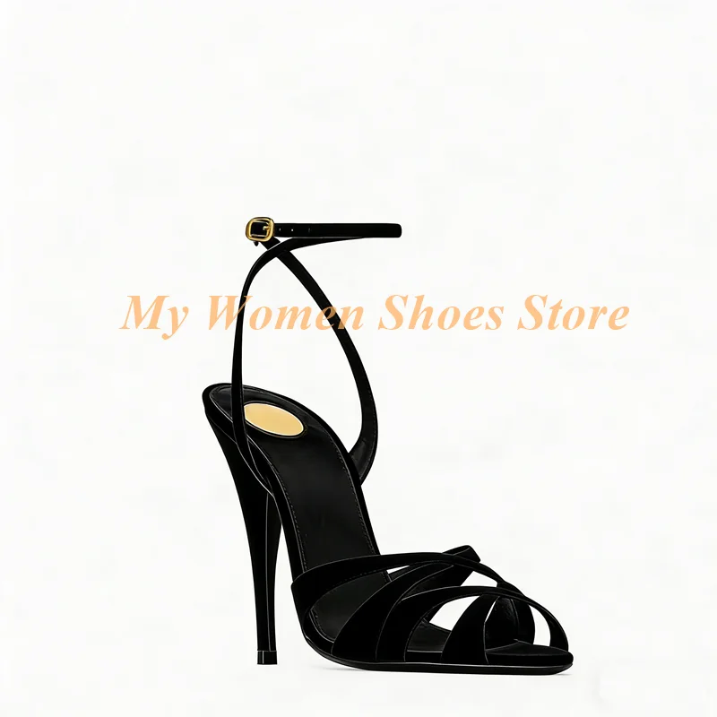 Cross Strap Open Toe Sandals A - Crossfit Outfit recension och pris